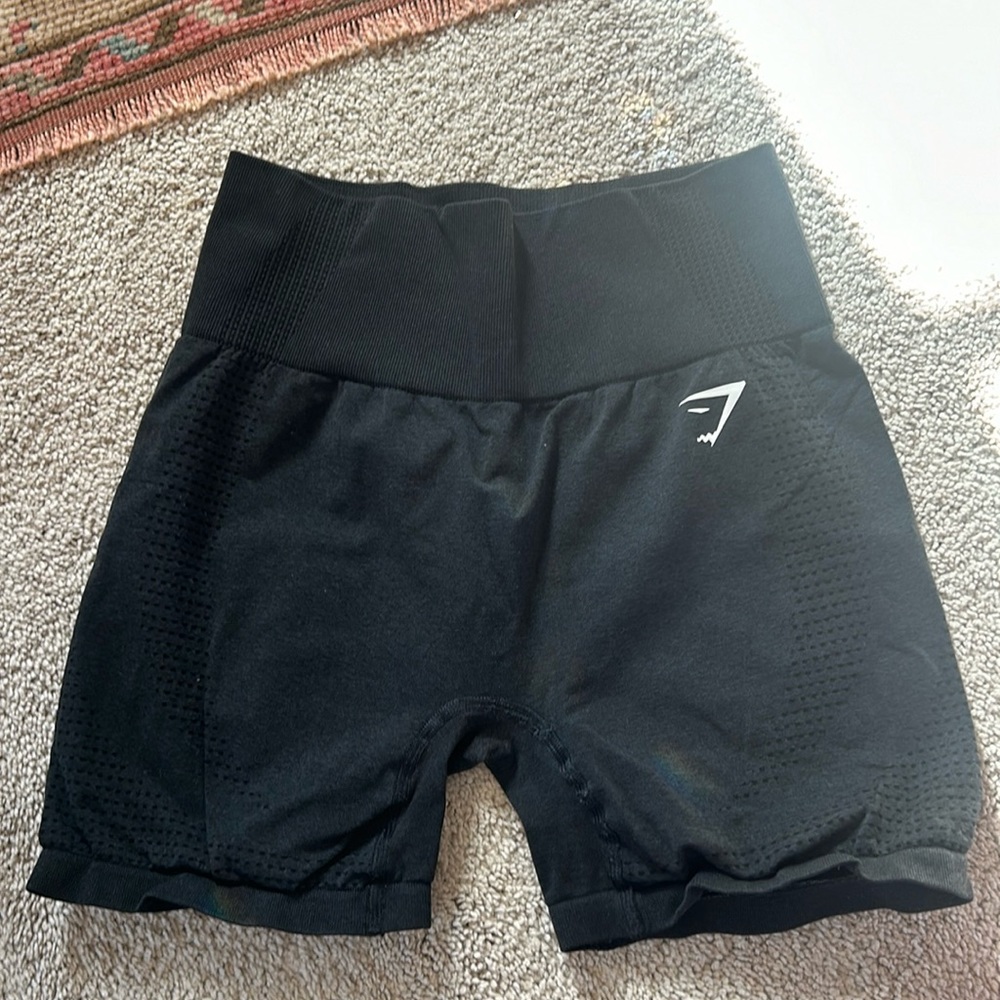 Gymshark Black Shorts - size medium